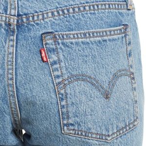 Levi’s Wedgie Fit Raw Hem Jeans